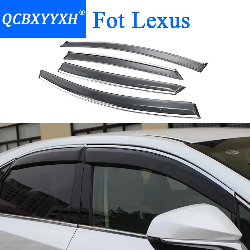 Стайлинг автомобиля QCBXYYXH навесы для навесов окон козырьки от дождя Lexus RX 270/350 NX
