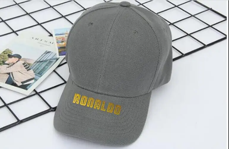 New CR7 Cristiano Ronaldo hat adjustable cotton cap men and women multicolor baseball outdoor leisure sun | Аксессуары для одежды