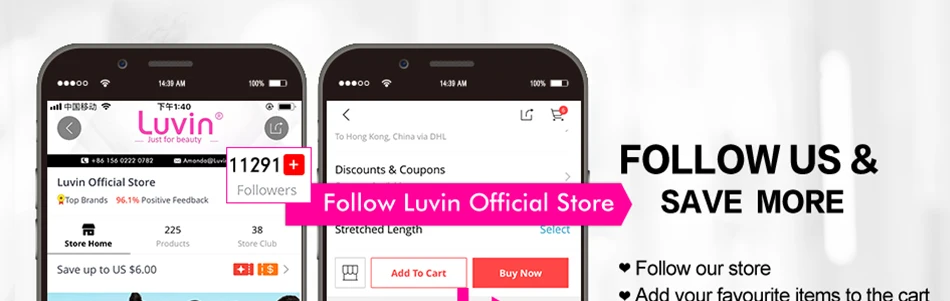 Luvin, 28, 30, 32, 40 дюймов, бразильские вплетаемые пряди, прямые человеческие волосы, 3, 4 пряди на шнуровке, волосы remy для наращивания