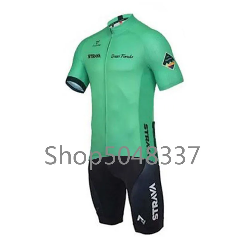 15 Triathlon Suit Men Sport Set Summer Cycling Jersey Pro Team Strava Ropa Ciclismo Maillot Boys Cycling Skinsuit - Color: 15