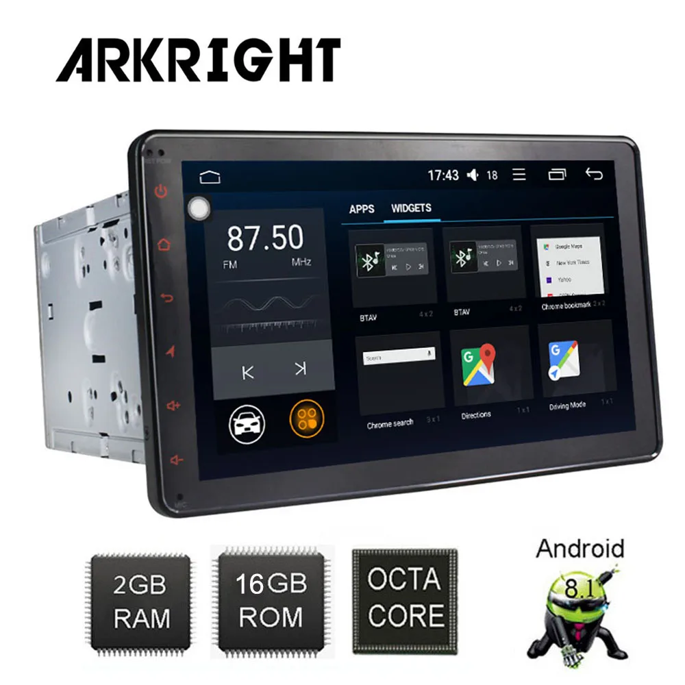 ARKRIGHT 8 ''Android 1 универсальный автомобильный Радио стерео/головное устройство HD