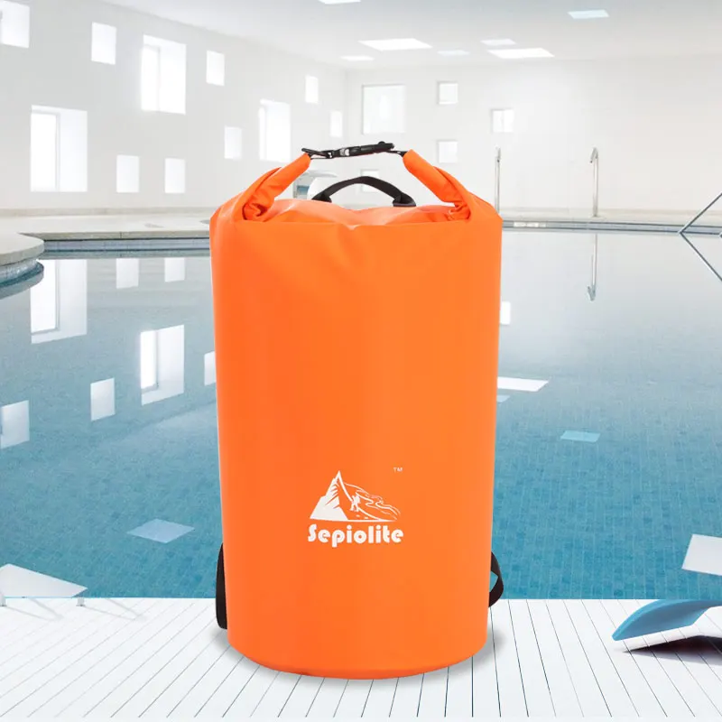 Водонепроницаемый рюкзак sepiolite brand15L /25L для плавания, сухая сумка для каноэ, Каяка, рафтинга, Спорт на открытом воздухе, дорожный рюкзак