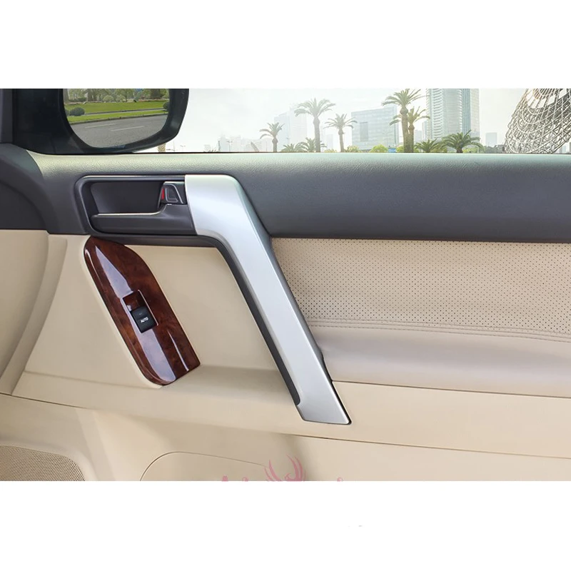 Для Toyota Land Cruiser 150 Prado LC150 FJ150 2010 2018 Крышка держателя внутренней двери хромированная