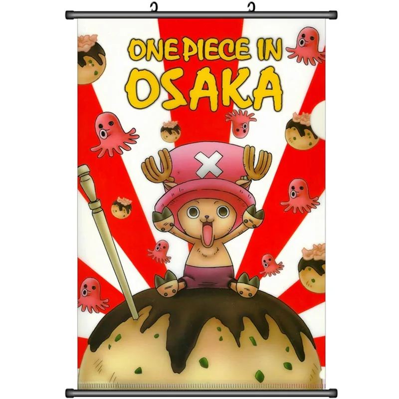 Аниме ONE PIECE Roronoa Зоро и Трафальгар Ло и нами и Тони Чоппер и сабо домашний Декор стены свиток Декоративные плакаты с картинками