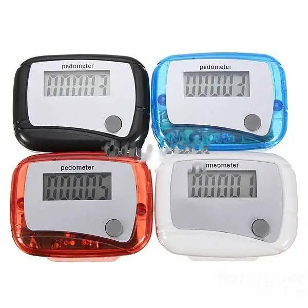 SmartGood Mini Digital LCD Pedometer Run Step Walking Distance Calorie Counter Clip-on |