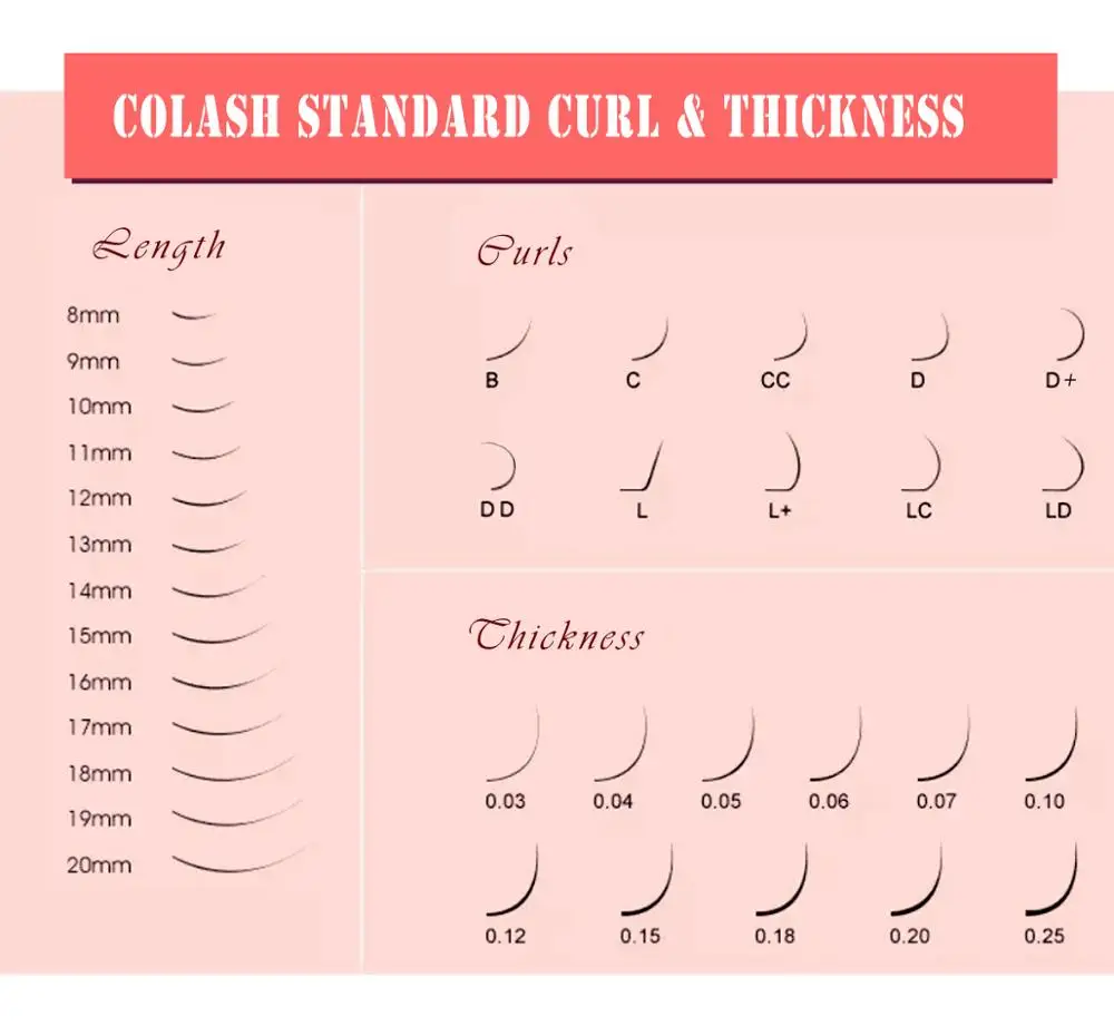 Colash 3d/4d/5d/6d DD curl D curl Premade объемные вентиляторы ресницы русский объем наращивание ресниц Premade наращивание ресниц из искусственной норки