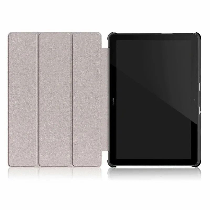 Узорчатая кожа для huawei MediaPad T5 10 AGS2-W09/L09/L03/W19 чехол трехслойный стенд корпус для huawei MediaPad T5 10 оболочка