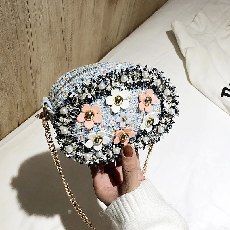 Женская дизайнерская сумка 2018 Новая высококачественная шерстяная женская с