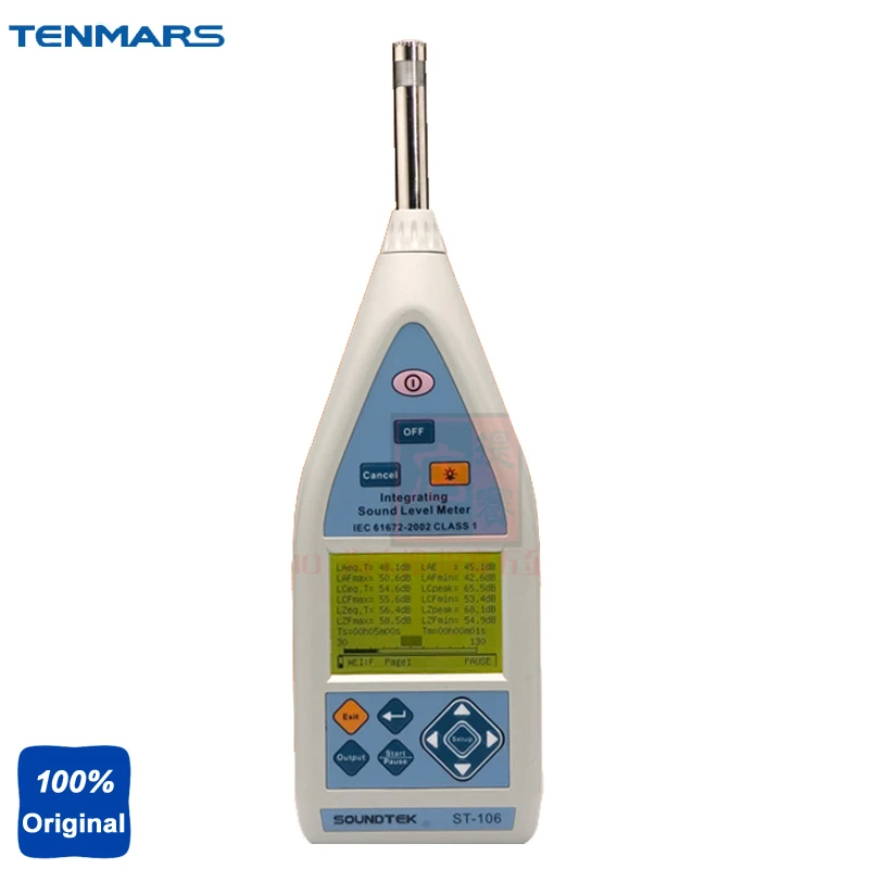 ST-106 High Performance Integrating Sound Level Meter Tester Class1 | Инструменты