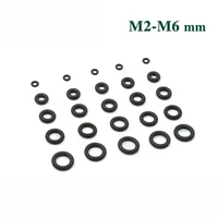 m2 m3 m4 m5 m6 black nbr rubber o ring seals high temperature seal silicone rubber sealing ring