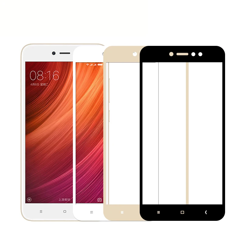 Для Redmi Note 5A стеклянная пленка 2G + 16G Защитная для экрана закаленное стекло 3D