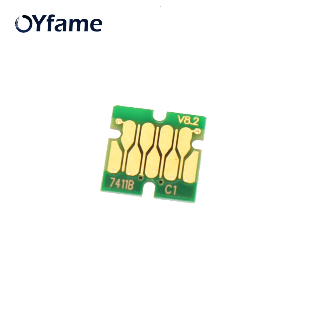 OYfame T7411 - T7414 чип для картриджа Epson F6000 F7000 F6070 F7070 F7100 F7170 F6200 F7200 F9200 BK | Компьютеры и