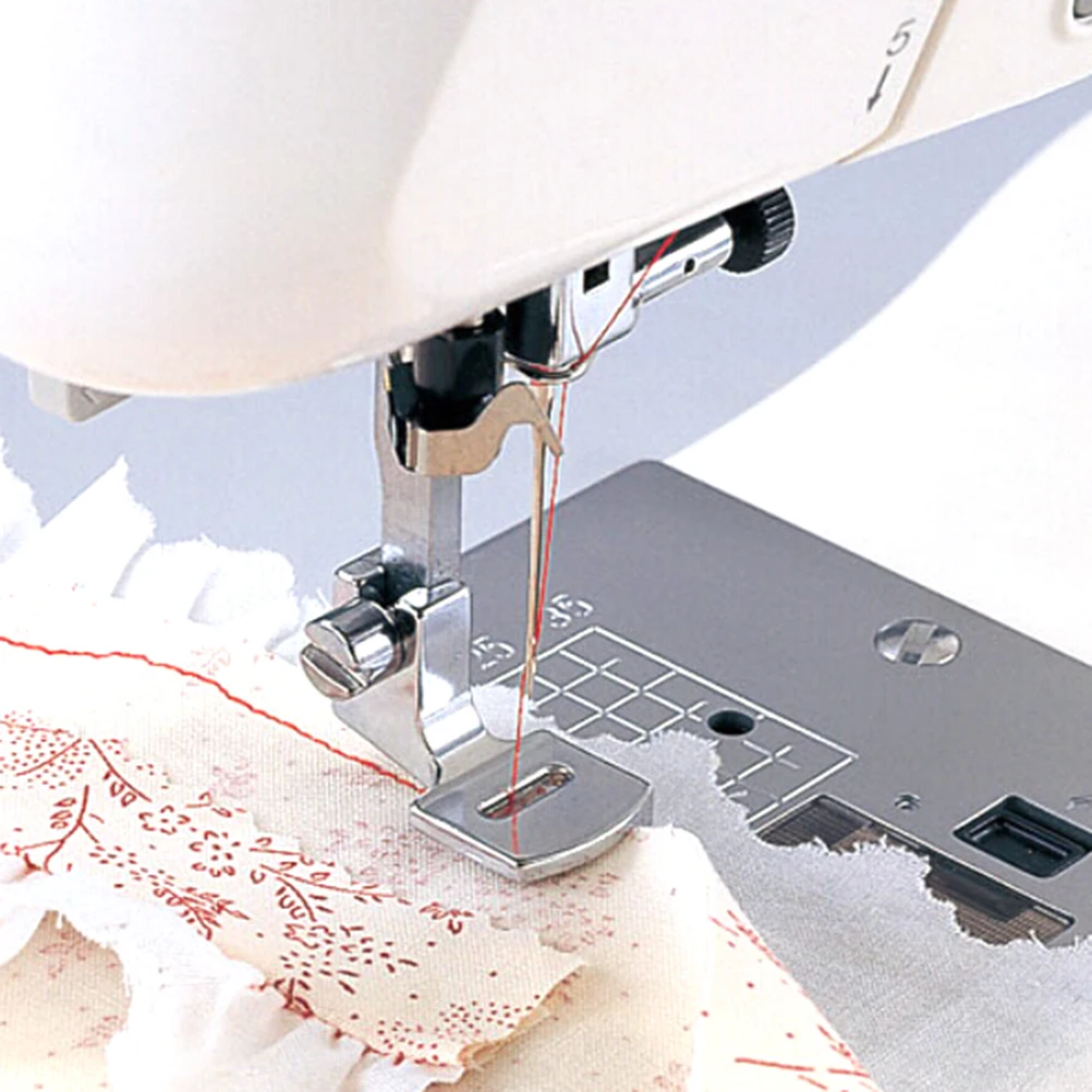 Запчасти для швейных машин инструменты шитья прижимная лапка подола с оборками