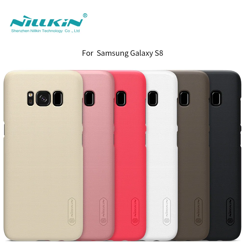 Чехол для s8 5 8 ''NILLKIN samsung galaxy чехол матовый твердый пластиковый на заднюю