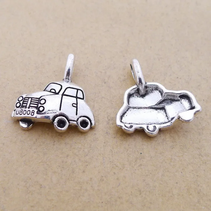 

30pcs Charm Car Pendant 20*21mm 2g Antique silver Handmade Jewelry Making DIY Supplies European Alloy accessories Hot