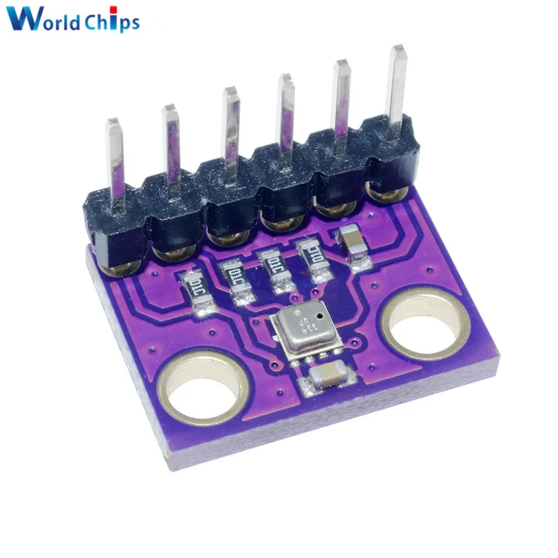 GY-BME280 3.3V GY-BME280 GY BME280 IEC SPI датчик температуры и влажности атмосферного давления цифровой модуль 3,3 В 5 В Высокая точность 3в1 - Цвет: GY-BME280 3.3V