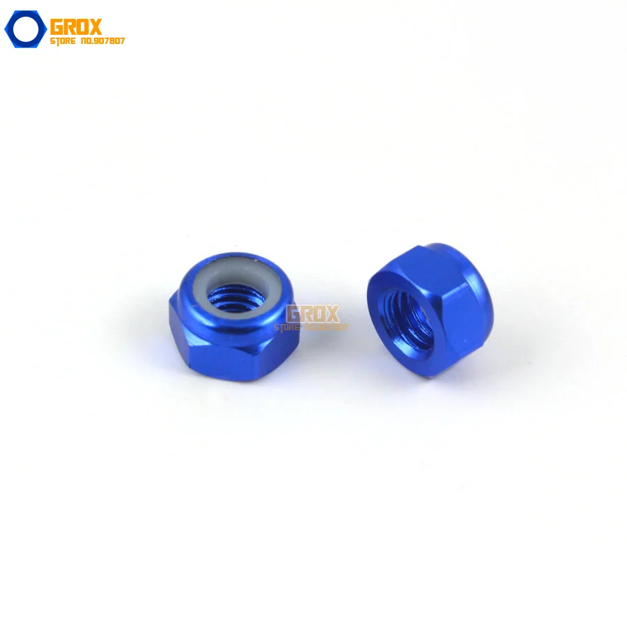 20 шт. шестигранная нейлоновая гайка из алюминия|nuts aluminium|nylon lock nutnut nut |