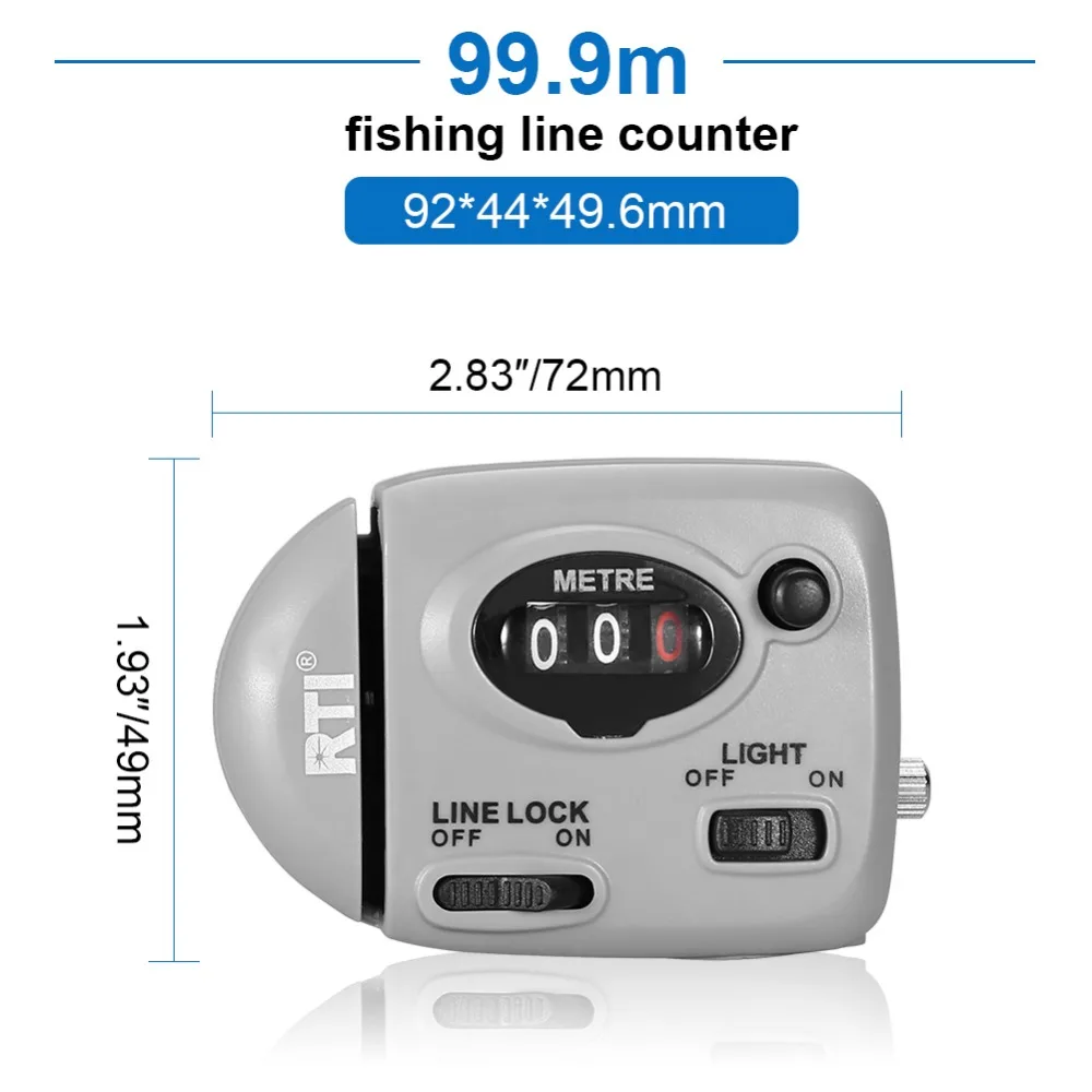 99 9 м счетчик лески цифровой дисплей рыболовная леска глубина Finder Pesca карп