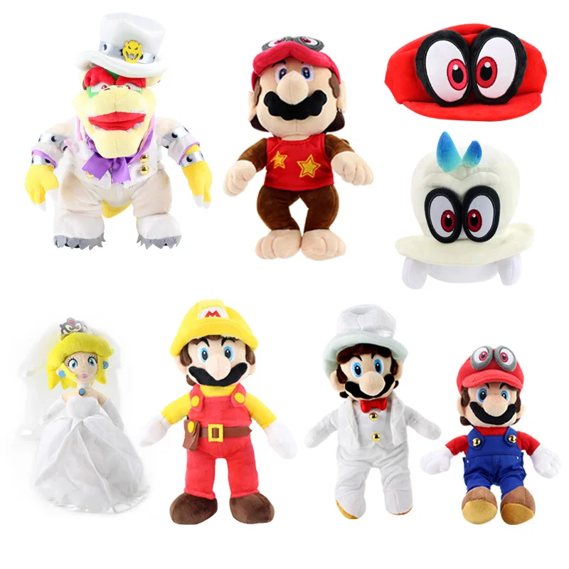 Аниме мультфильм плюшевые игрушки в костюме пожарный дракон обезьяна мягкие