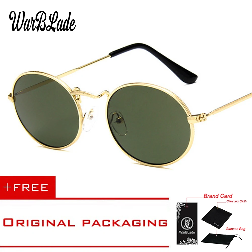 2018 модные дизайнерские маленькие круглые солнцезащитные очки Lunette W в стиле ретро