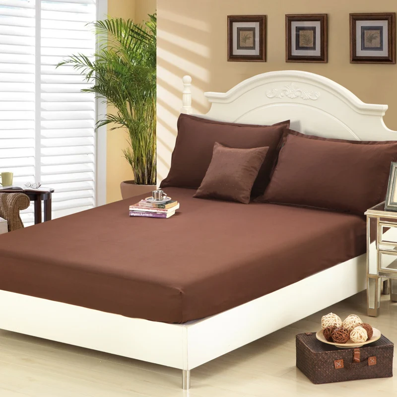 Бархатистая микрофибра цельное покрывало/резина/простыня наволочки 3 шт двойной