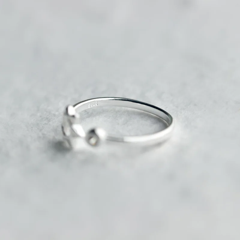 2019 New Genuine 925 Sterling Silver Sparkling Hexagram Clear CZ Finger Ring for Women Wedding Engagement Jewelry | Украшения и