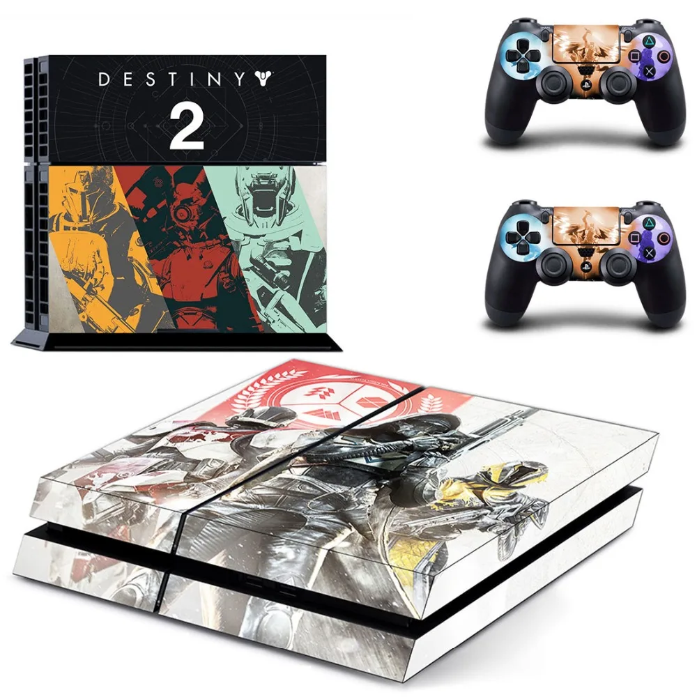 Festiny 2 PS4 наклейка на всю кожу лицевые панели для консоли и контроллера Sony playstation