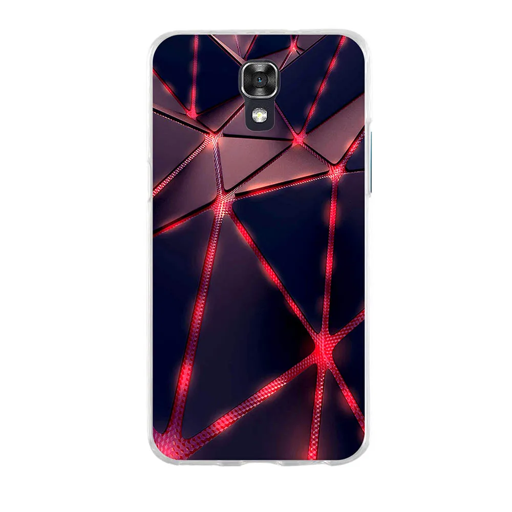 Чехол для экрана LG X силиконовый чехол с принтом мягкие чехлы из ТПУ телефона X/X View