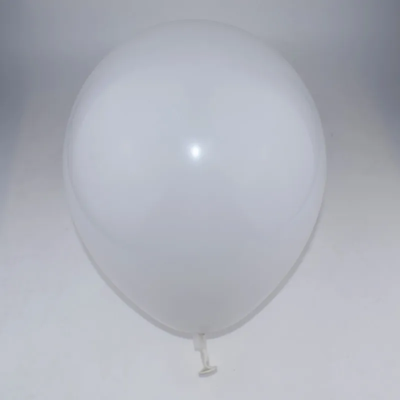 white 1" 100 шт светло-розовые латексные шары, гелий, свадебные украшения на день рождения, для взрослых детей, детские матовые игрушки, Globos - Цвет: white