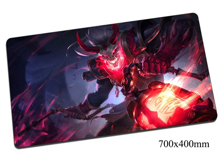 Thresh коврик для мыши 700x400x2 мм игровой снаряжение lol геймер Коврик цепь Warden