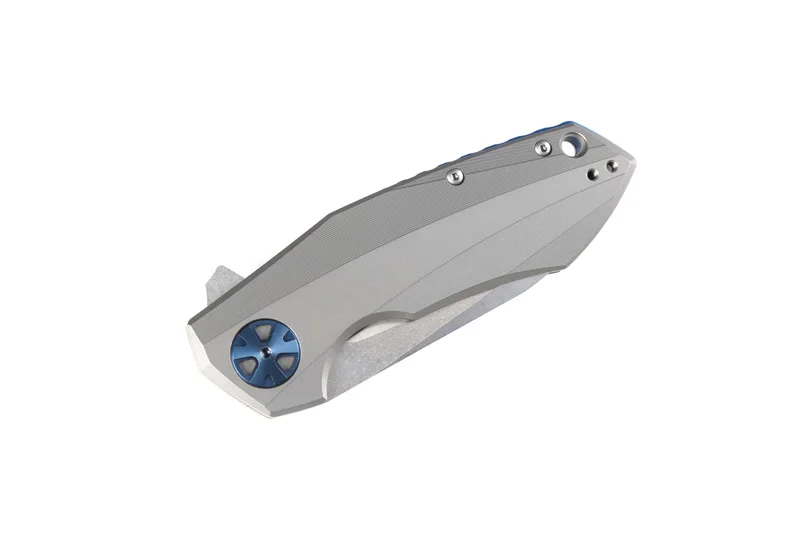 MAGIC ZT0456 Флиппер складной нож шарикоподшипник D2 лезвие титановая ручка Открытый Отдых Охота Тактические Ножи EDC инструменты