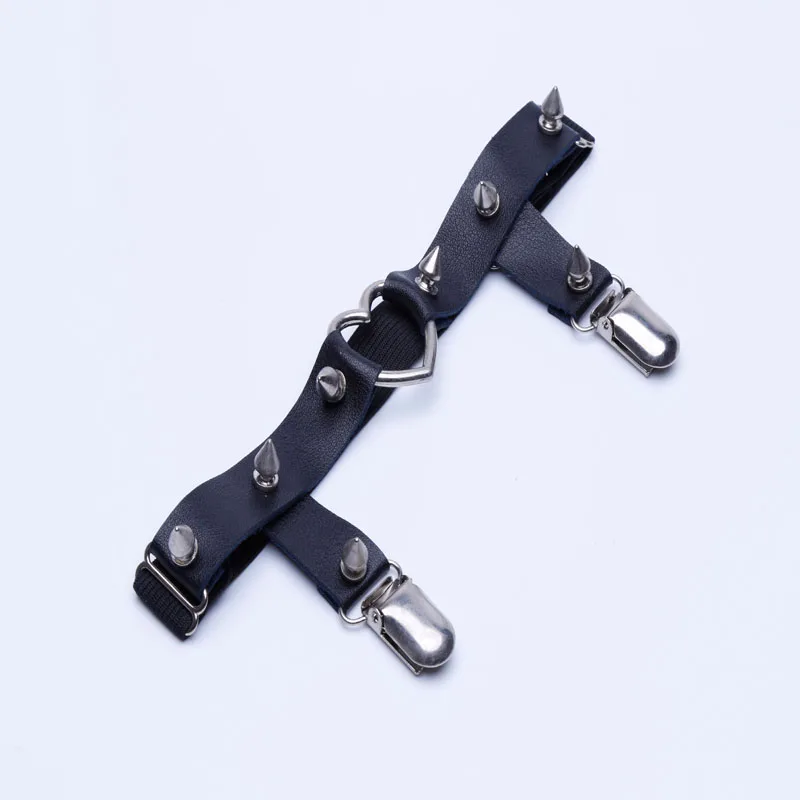 Носки подтяжки для женщин сексуальные панк заклепки подвязки чулок леггинсы harjuku