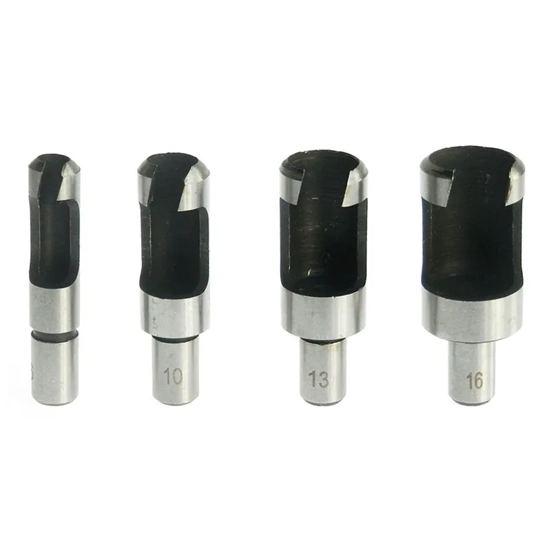 4 шт. 5/8 &quot1/2&quot 3/8 &quot1/4&quot из высокоуглеродистой стали набор сверл для резьбы