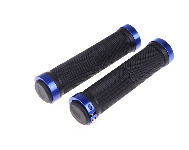 1 пара велосипедных рулевых наконечников Запираемые резиновые горные велосипеды