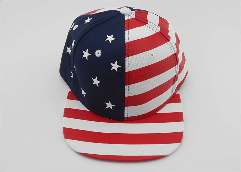 Флаг США хип-хоп кепка Snapback Бейсболка s Мужская Мода Регулируемая Женская баскетбольная кепка Повседневная Кепка скейтборд бренд
