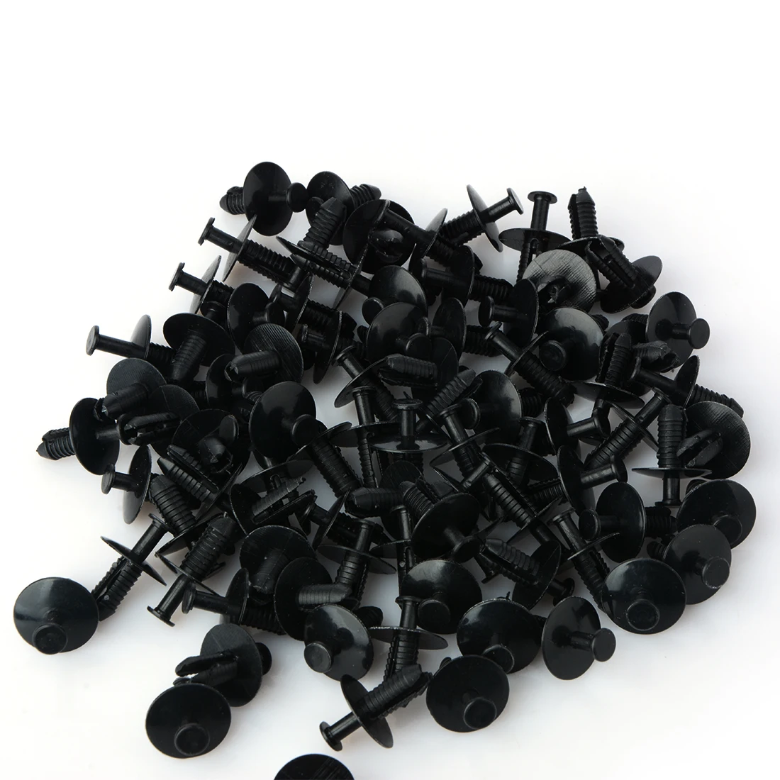 

100Pcs 7mm Hole 16112 New Plastic Bumper Push Type Expansion Retainer Expanding Rivet Fixing Clips For Car BMW 3 5 7 Series