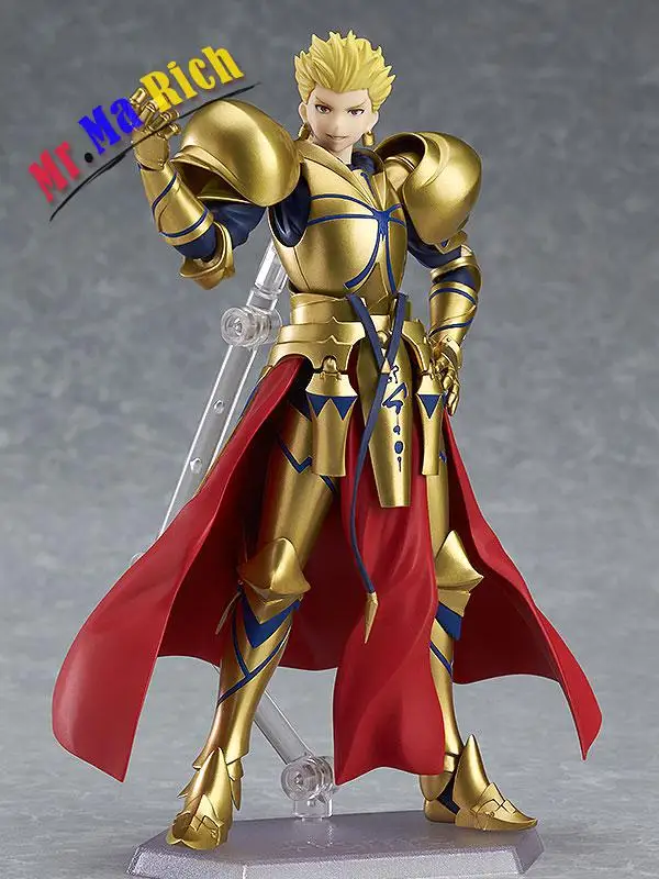 Figma 300 # Fate Gilgamesh ПВХ фигурка Коллекционная модель подарок на Рождество игрушка 5