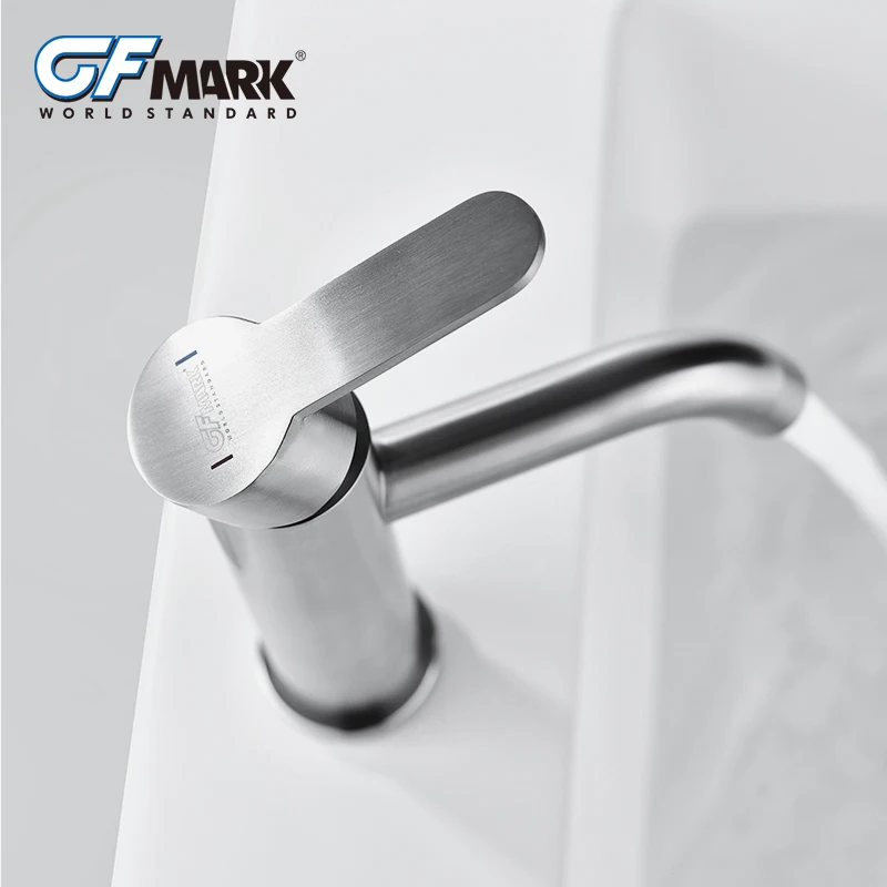 GFmark Матовый кран краны из нержавеющей стали современный модный смеситель для