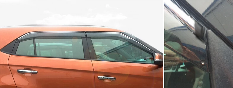 4 шт литья под давлением отделка вентиляционный тент дождь Солнце Ветер