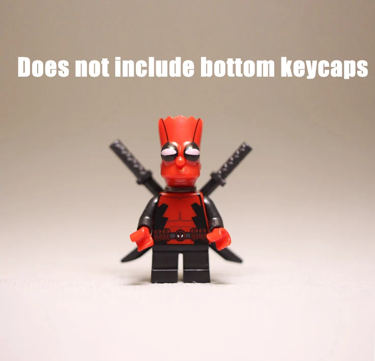 Pbt Пользовательские Мультфильм Креативный R4 ESC игровой ключ крышка Нижняя Подсветка ключ крышка s для Cherry MX механическая клавиатура ключ крышка - Цвет: Does not include bot