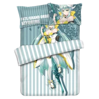 japanese anime fategrand order berserker kiyohime bedding sheet bedding sets bed cover pillow case 4pcs