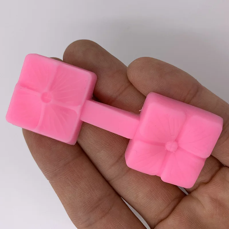 В форме цветка из силикона пресс форма 3D силиконовая для шоколада инструменты