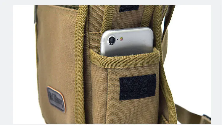 Холщовая поясная сумка для мужчин Muslera Militar Fanny Pack Belt Bum Heuptas Leg Heuptasje Bumbag Бедро Bolsa Cintura для живота LB04