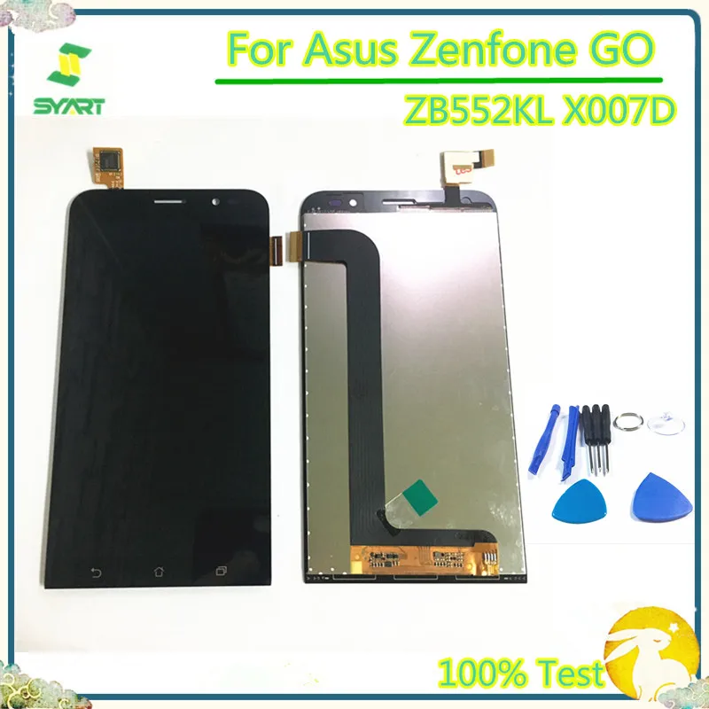 ЖК дисплей для ASUS Zenfone GO ZB552KL X007D сенсорный экран дигитайзер сборка X007D|Экраны