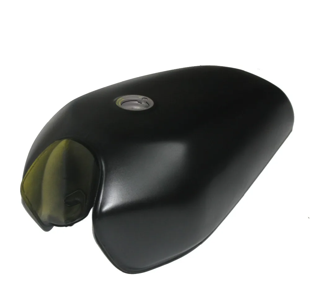 Универсальный матовый черный 9л галлон мотоциклетный Кафе Racer Ретро топливный