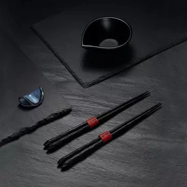 Xiaomi новые ручные натуральные каштановые деревянные палочки для еды твердые и прочные неокрашенные палочки для еды кухонные Нескользящие палочки для суши
