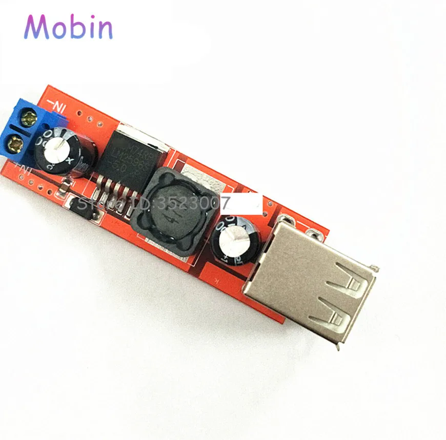 Понижающий преобразователь с двумя USB портами 20 шт./лот от 6 в 40 до 5 В 3 А|Запасные