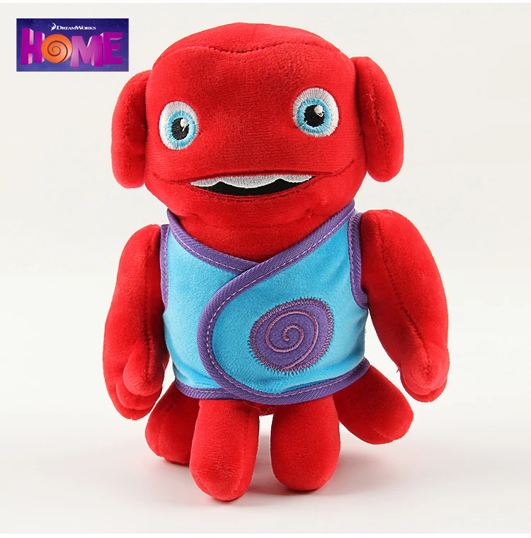 Новый 2015 Dreamworks фильм домой о Boov чужой чучела плюшевые игрушки куклы 1 шт. 20 см