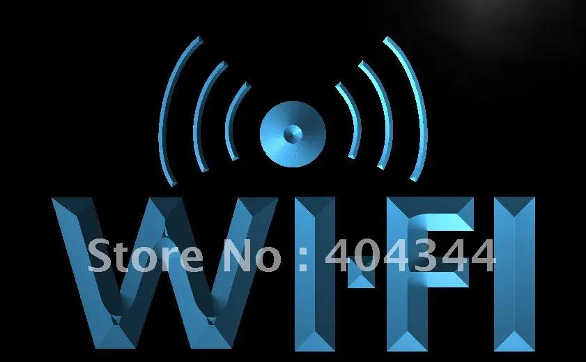 

LB572- Wi-Fi Internet Access Cafe LED Neon Light Sign home decor crafts
