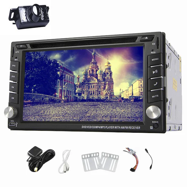 Стерео Авторадио приемник аудио gps автомобильный DVD карта MP3 музыка MP4